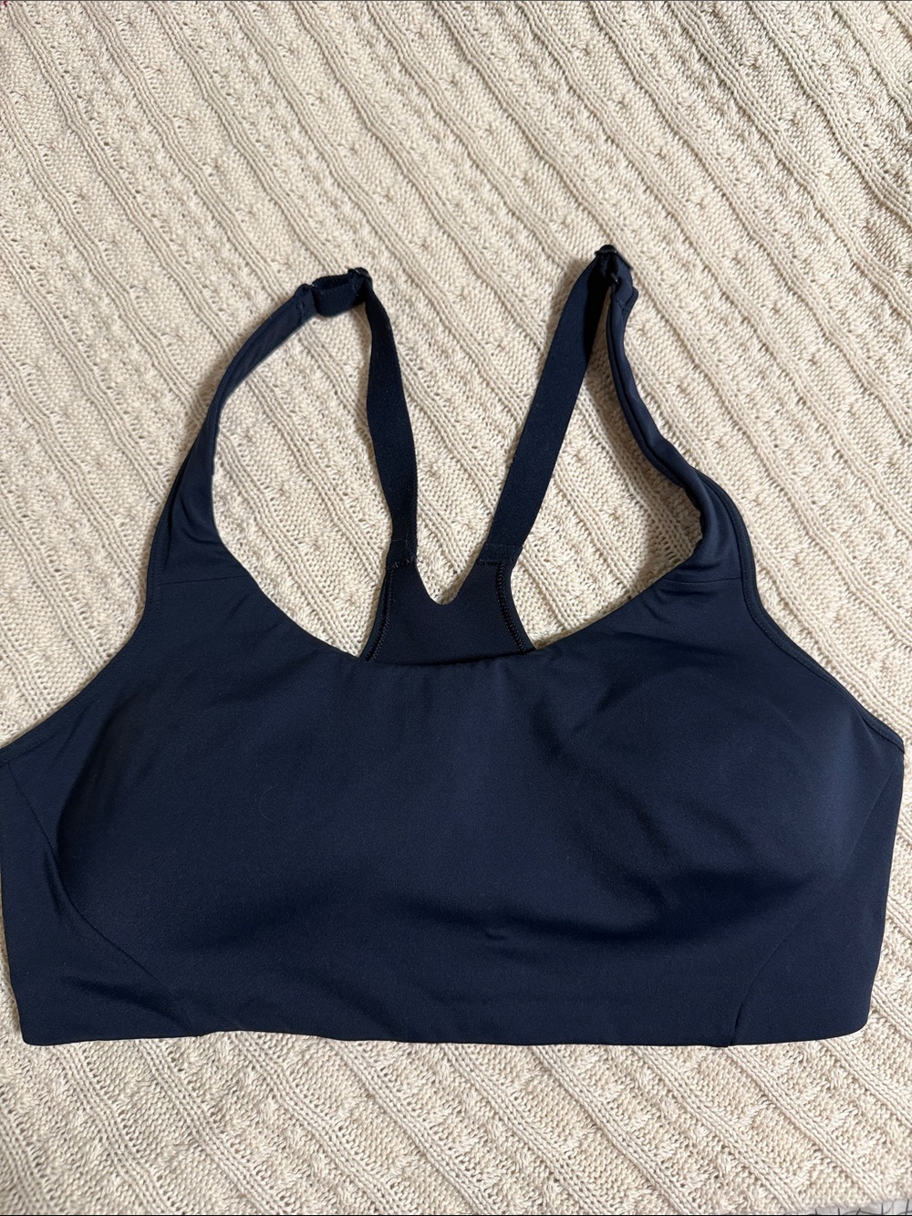 lululemon athletica Navy Racerback Sports Bra